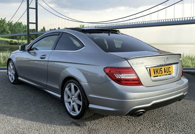 Mercedes-Benz C Class 2.1 C250 Cdi Amg Sport Edition Coupe G- VK15AUC Silver #5