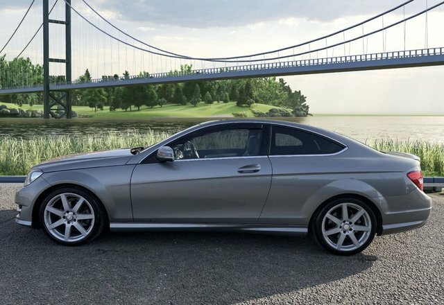 Mercedes-Benz C Class 2.1 C250 Cdi Amg Sport Edition Coupe G- VK15AUC Silver #6