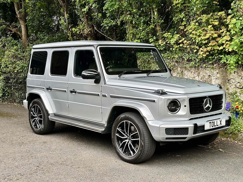 Mercedes-Benz G Class G400d Amg Line PJ23WYX Silver