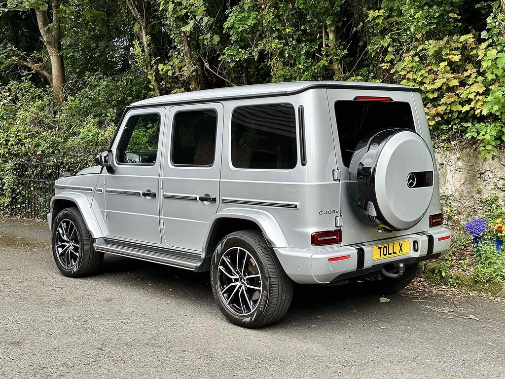 Mercedes-Benz G Class G400d Amg Line PJ23WYX Silver #4