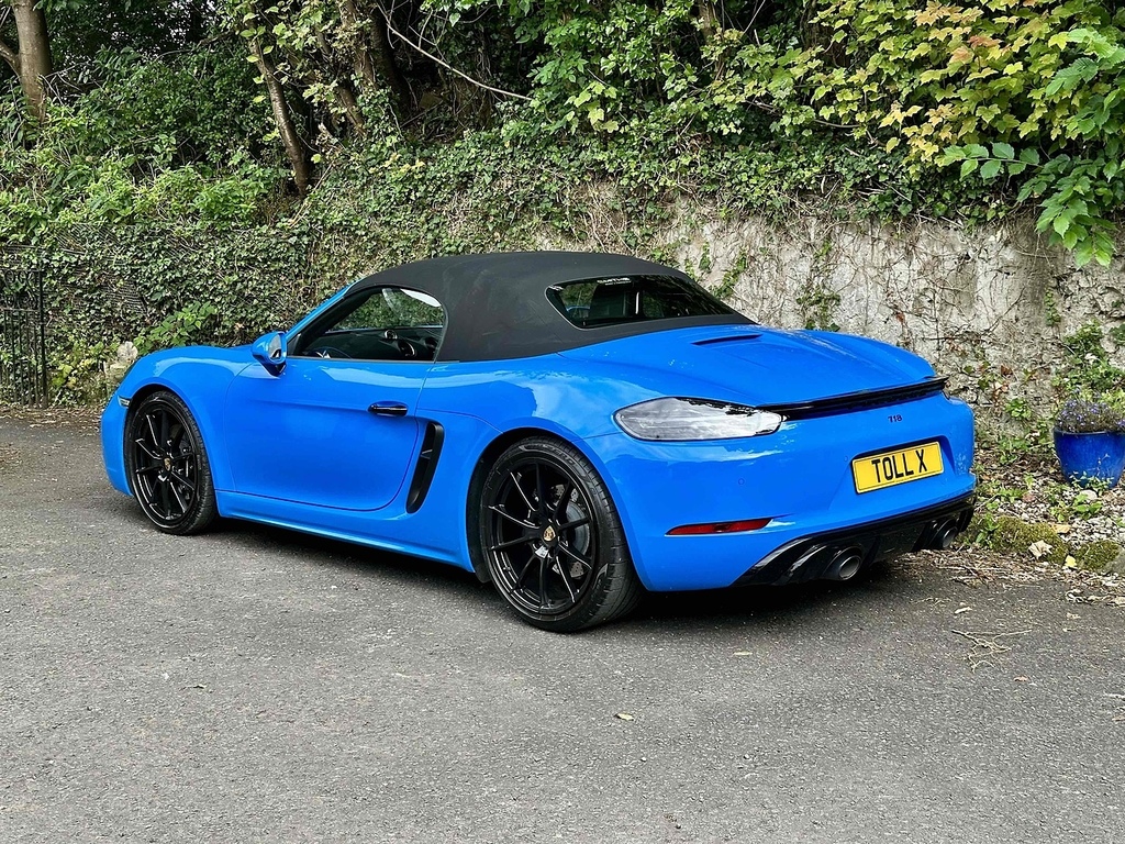 Porsche 718 Boxster Gts Blue #4