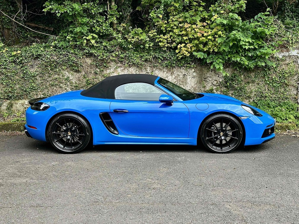 Porsche 718 Boxster Gts Blue #2