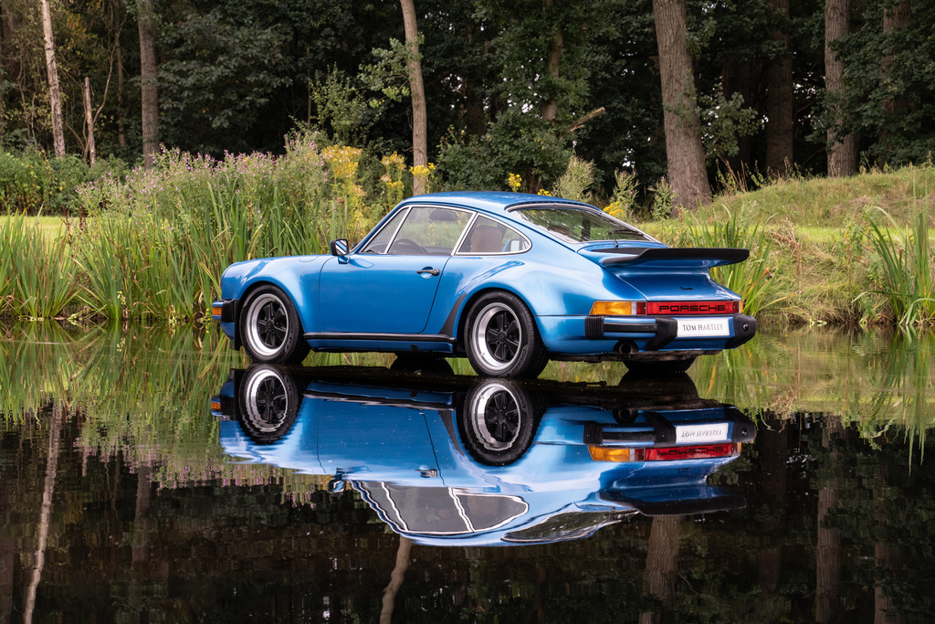 Porsche 911 930 Turbo 3.0 TRJ390R Blue #2
