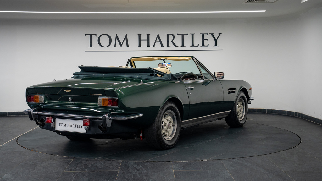 Aston Martin V8 Volante Oscar India Ex-roger Taylor EPF889V Green #5