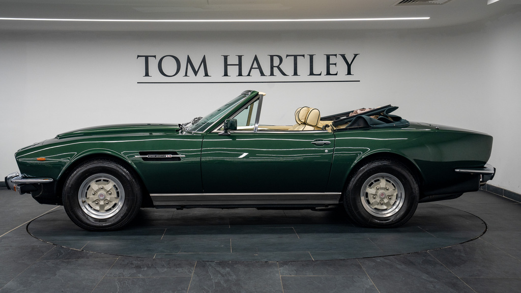 Aston Martin V8 Volante Oscar India Ex-roger Taylor EPF889V Green #2