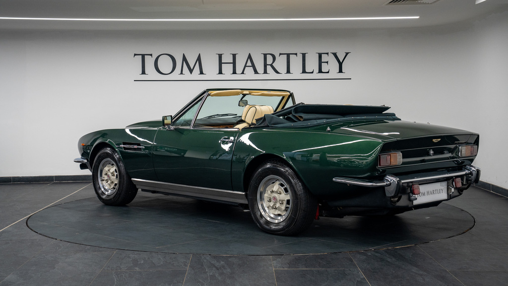 Aston Martin V8 Volante Oscar India Ex-roger Taylor EPF889V Green #3