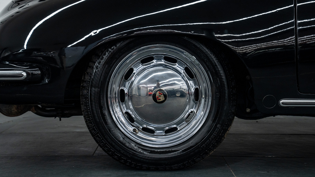 Porsche 356 Cabriolet VCJ42 Black #6