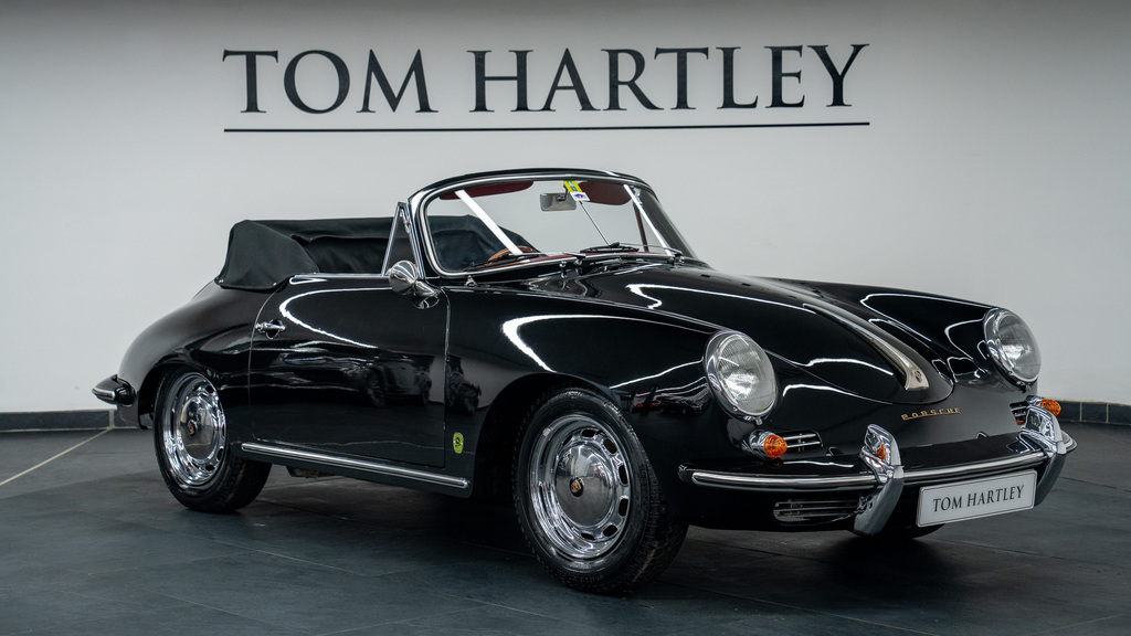 Porsche 356 Cabriolet Black