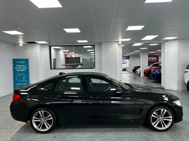BMW 4 Series Gran Coupe 2.0 420I Sport Hatchback Xdrive Black #2