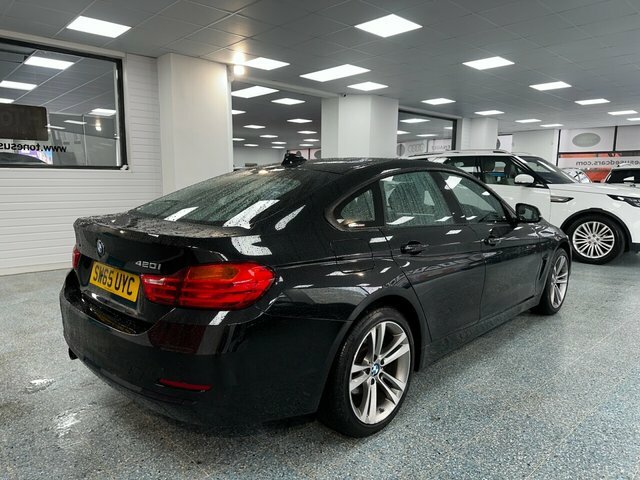 BMW 4 Series Gran Coupe 2.0 420I Sport Hatchback Xdrive Black #3