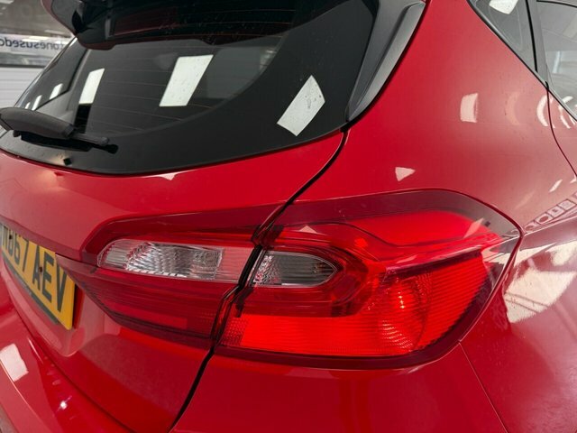 Ford Fiesta 1.0T Ecoboost St-line Hatchback ND67AEV Red #6