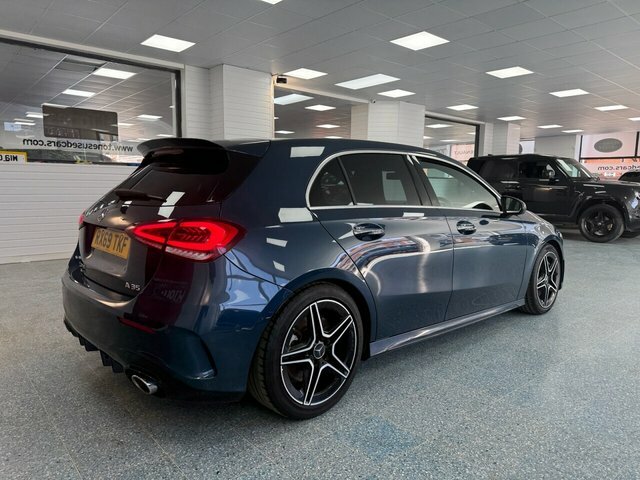 Mercedes-Benz A Class 2.0 A35 Amg Premium Plus Hatchback Sp RX69TKF Blue #2