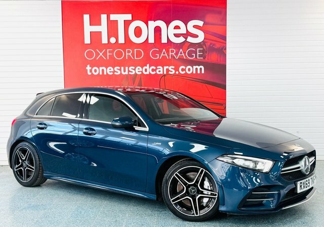 Mercedes-Benz A Class 2.0 A35 Amg Premium Plus Hatchback Sp Blue