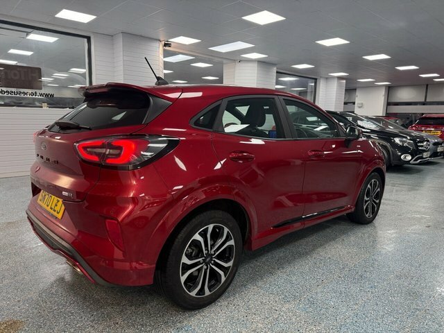 Ford Puma 1.0T Ecoboost Mhev St-line Suv E SN70LEJ Red #2