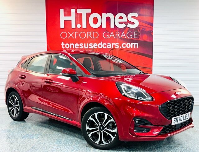 Ford Puma 1.0T Ecoboost Mhev St-line Suv E Red