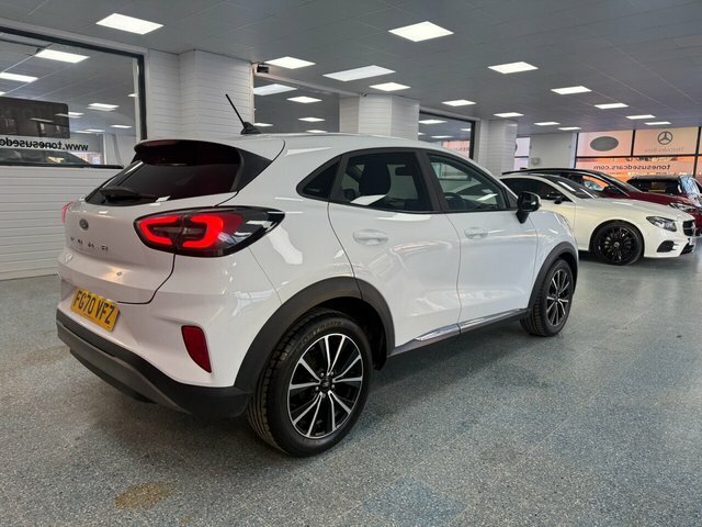 Ford Puma 1.0T Ecoboost Titanium Suv Euro FG70VFZ White #2