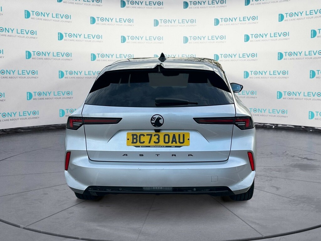 Vauxhall Astra 1.2 Turbo 130 Gs BC73OAU Silver #4
