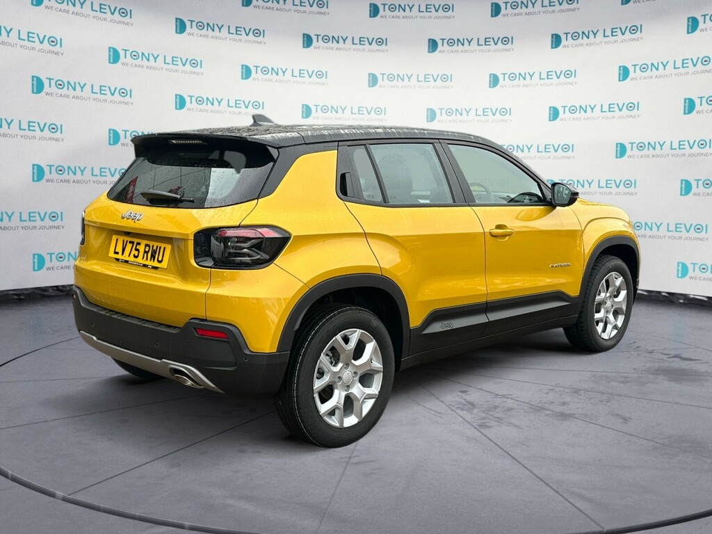 Jeep Avenger 1.2 E-hybrid Altitude Dct Yellow #5