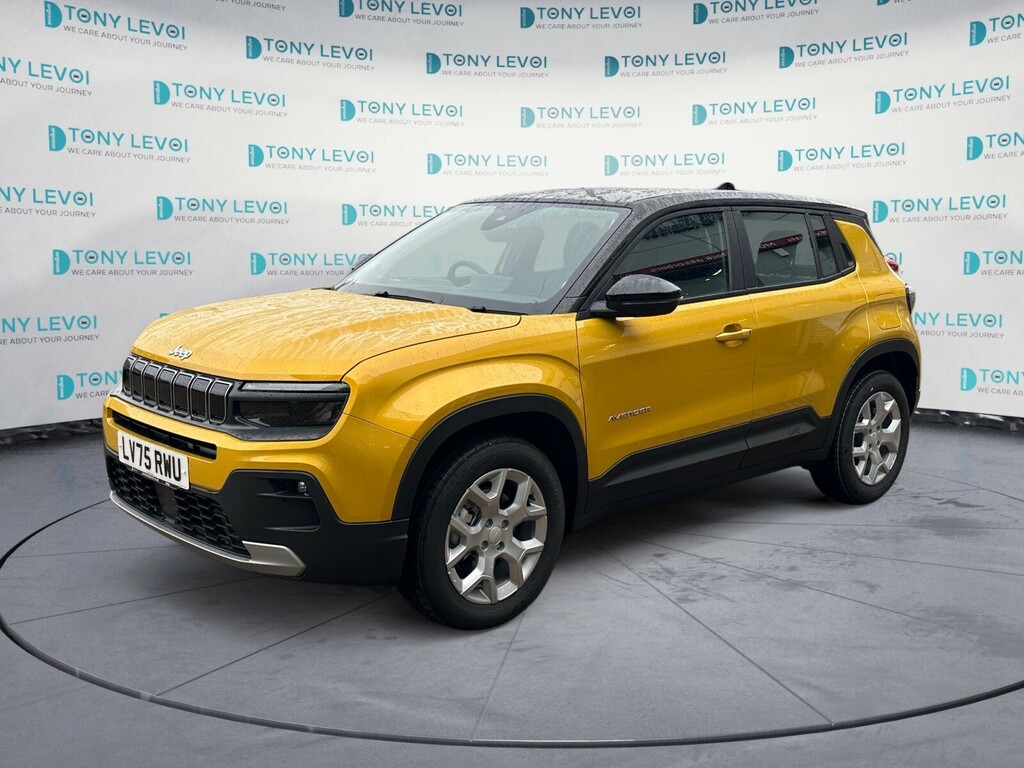 Jeep Avenger 1.2 E-hybrid Altitude Dct Yellow