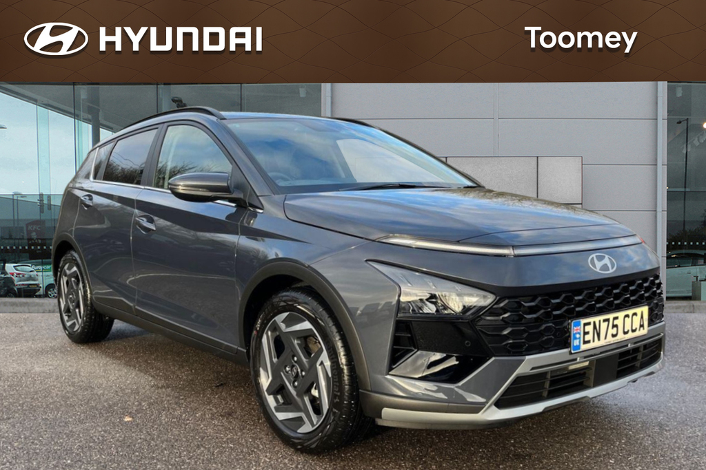 Hyundai Bayon 1.0 Tgdi 90 Tech Line Dct Hatchback Grey