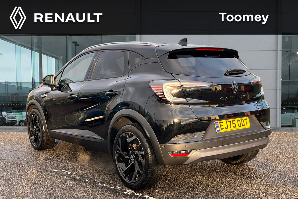 Renault Captur 1.8 E Tech Esprit Alpine Suv Hybrid Aut Black #3
