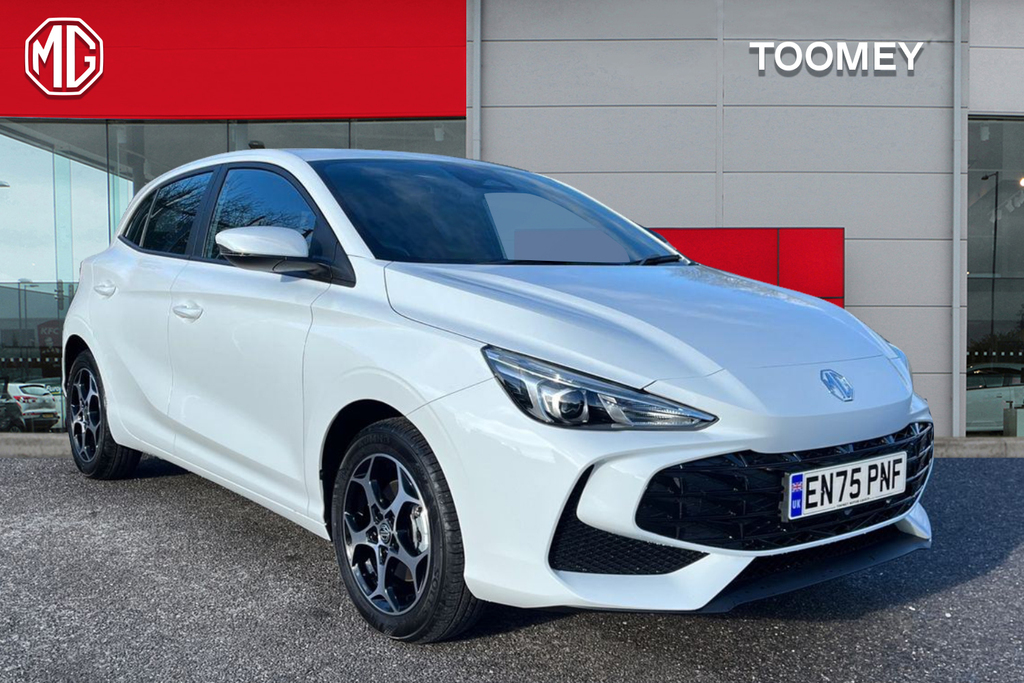 MG MG3 1.5 Hybrid Plus Se Hatchback Hybrid Aut White