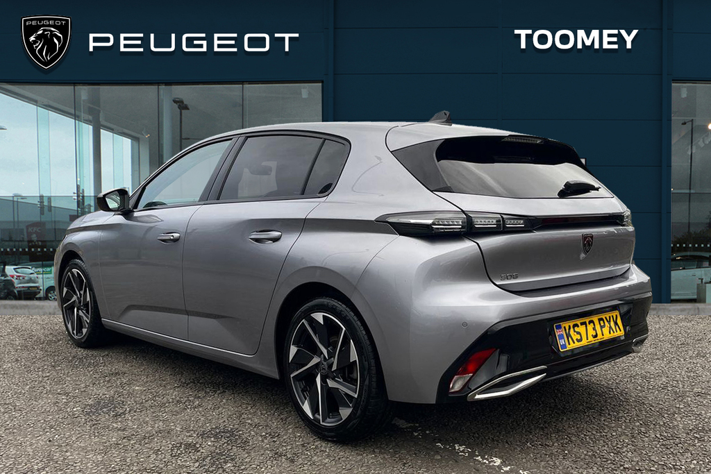 Peugeot 308 1.2 Puretech Allure Premium Hatchback E KS73PXK Grey #3