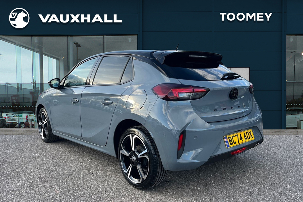 Vauxhall Corsa 1.2 Turbo Gs Hatchback BC74AOX Grey #3