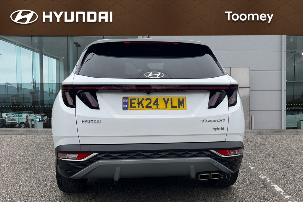 Hyundai Tucson 1.6 H T Gdi Premium Suv Hybrid EK24YLM White #6