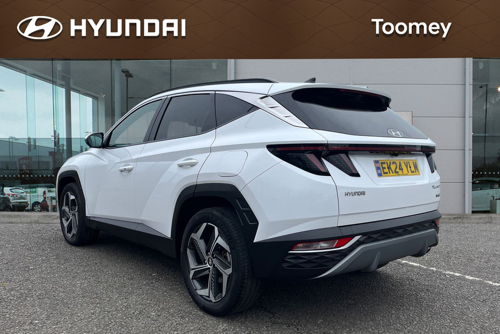 Hyundai Tucson 1.6 H T Gdi Premium Suv Hybrid EK24YLM White #3