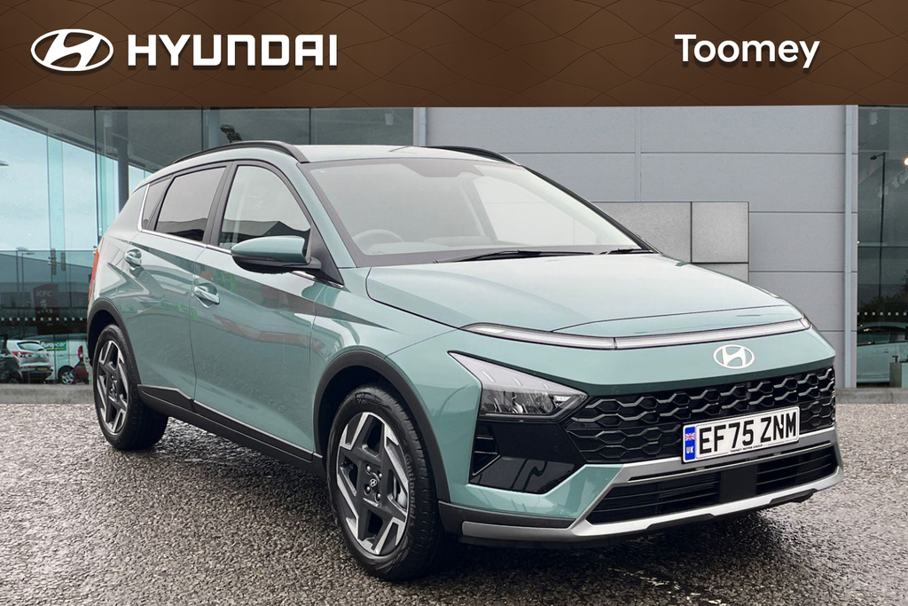 Hyundai Bayon Bayon 1.0 Tgdi 90 Tech Line Dct Hatchback Green