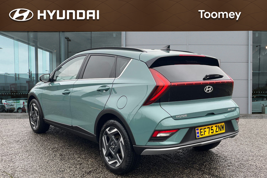 Hyundai Bayon Bayon 1.0 Tgdi 90 Tech Line Dct Hatchback Green #3