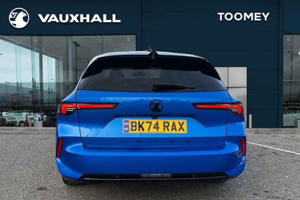 Vauxhall Astra 1.2 Turbo Gs Sports Tourer BK74RAX Blue #6
