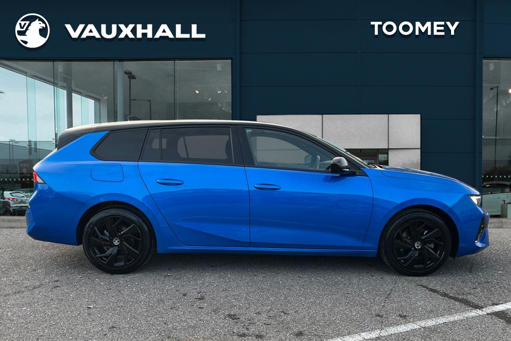 Vauxhall Astra 1.2 Turbo Gs Sports Tourer BK74RAX Blue #4