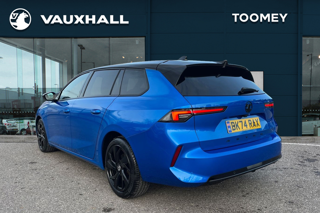 Vauxhall Astra 1.2 Turbo Gs Sports Tourer BK74RAX Blue #3