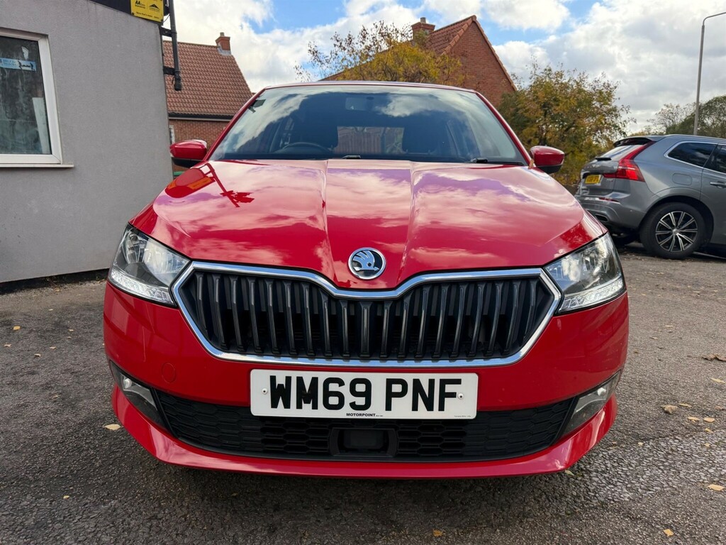 Skoda Fabia 1.0 Se Euro 6 Ss WM69PNF Red #4