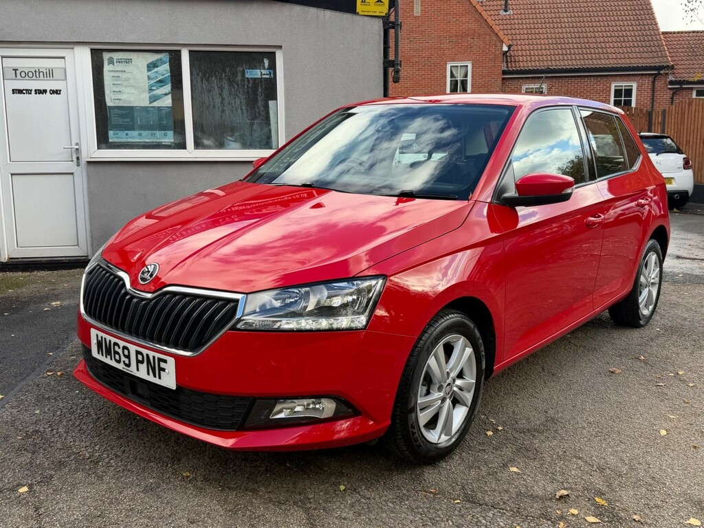 Skoda Fabia 1.0 Se Euro 6 Ss WM69PNF Red #6