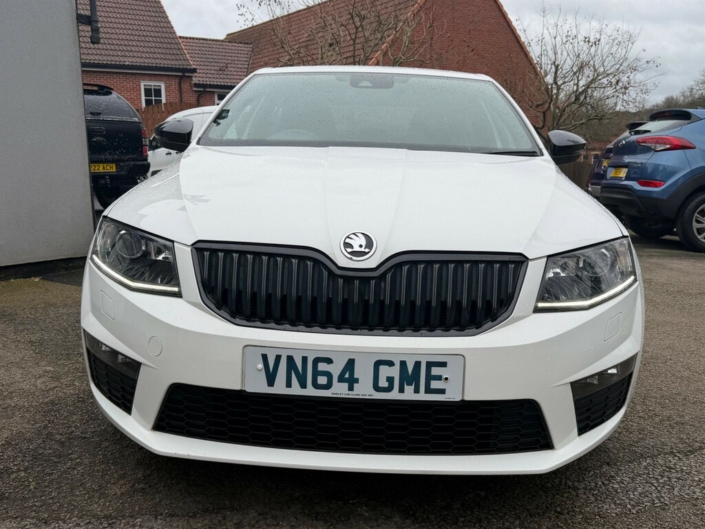 Skoda Octavia 2.0 Tdi Vrs Dsg Euro 5 Ss White #4