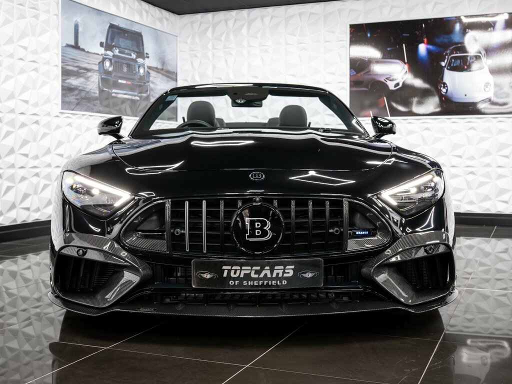 Mercedes-Benz SL Class 4.0 Sl63 V8 Biturbo Amg Premium Plus Spds Mct 4M Black #2