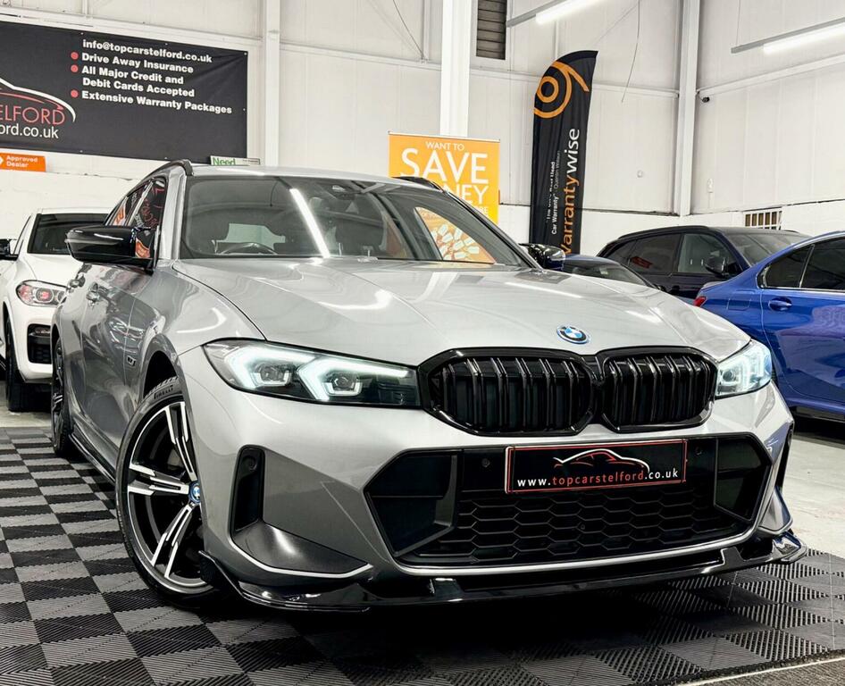 BMW 3 Series Estate 2.0 330E 12Kwh M Sport Touring Euro 6 BG72LVY Grey #3