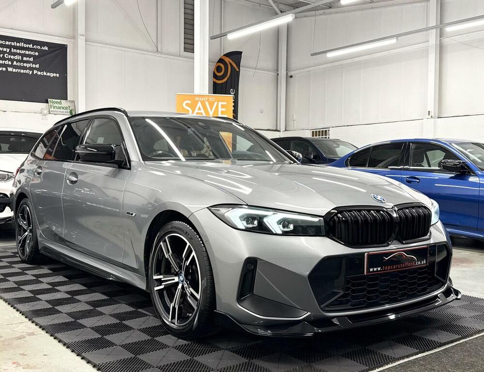 BMW 3 Series Estate 2.0 330E 12Kwh M Sport Touring Euro 6 BG72LVY Grey #5