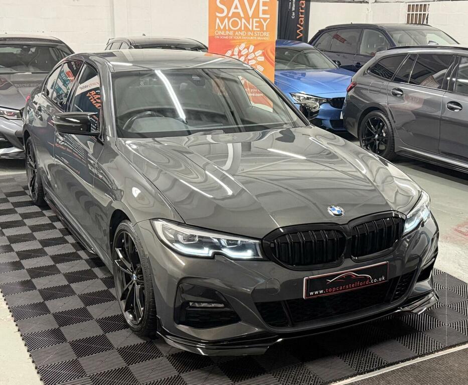 BMW 3 Series Saloon 2.0 330E 12Kwh M Sport Pro Edition Eur FJ71URT Grey #3