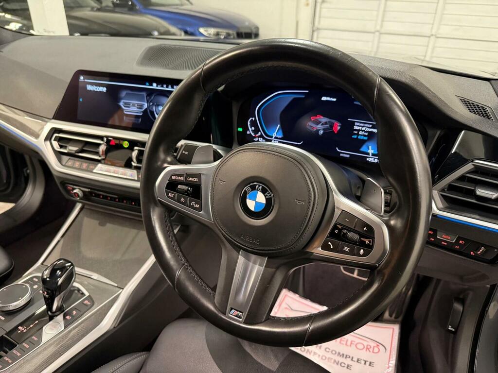 BMW 3 Series Saloon 2.0 330E 12Kwh M Sport Pro Edition Eur FJ71URT Grey #6