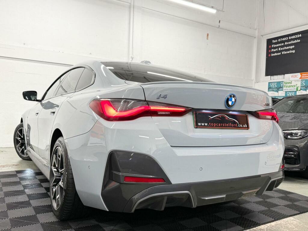 BMW i4 Hatchback 40 83.9Kwh M Sport Gran Coupe Edriv VN72CZE Grey #4