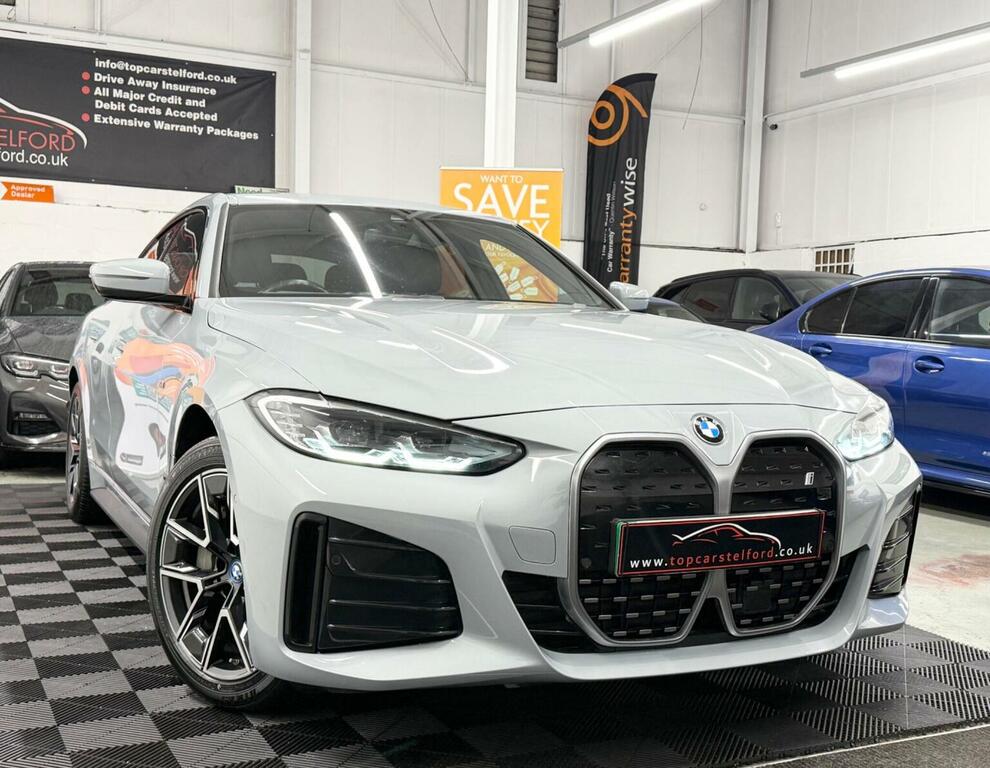 BMW i4 Hatchback 40 83.9Kwh M Sport Gran Coupe Edriv VN72CZE Grey #6