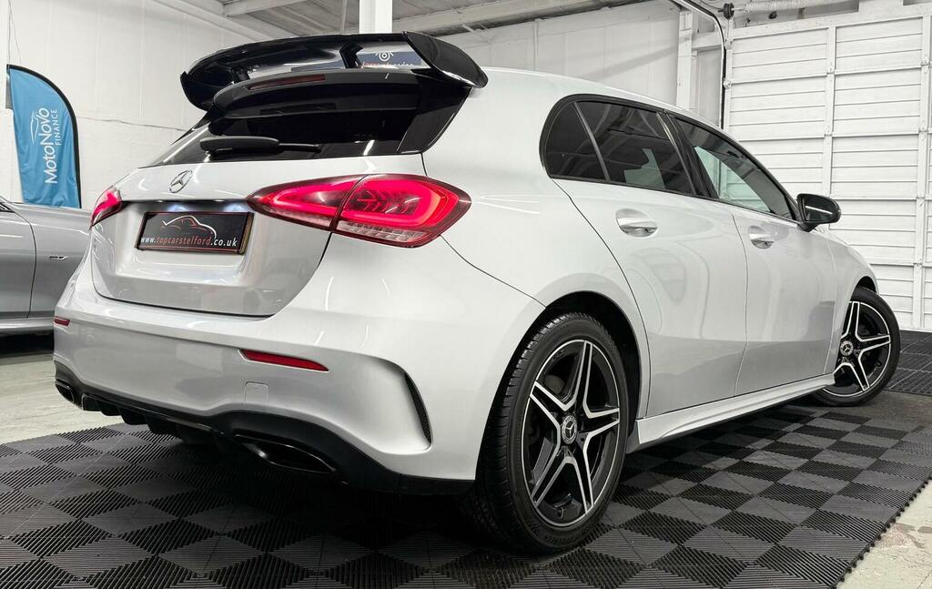 Mercedes-Benz A Class Hatchback 1.5 A180d Amg Line 7G-dct Euro 6 Ss 5 KM20BUP Silver #6