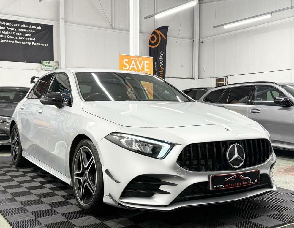 Mercedes-Benz A Class Hatchback 1.5 A180d Amg Line 7G-dct Euro 6 Ss 5 KM20BUP Silver #4