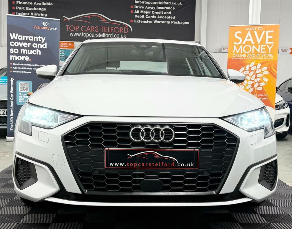 Audi A3 Hatchback 1.5 Tfsi 35 Technik Sportback Euro 6 S White