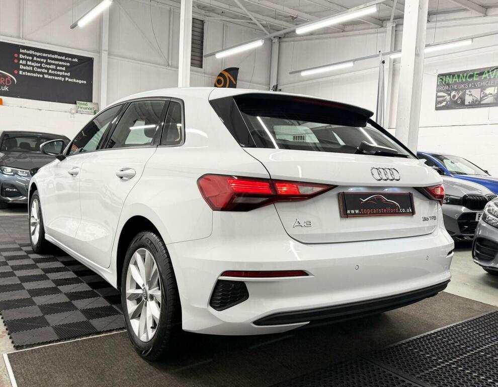 Audi A3 Hatchback 1.5 Tfsi 35 Technik Sportback Euro 6 S YR70OCS White #5