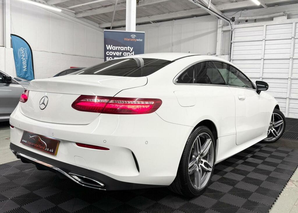 Mercedes-Benz E Class Coupe 2.0 E220d Amg Line G-tronic Euro 6 Ss WA18OMS White #6